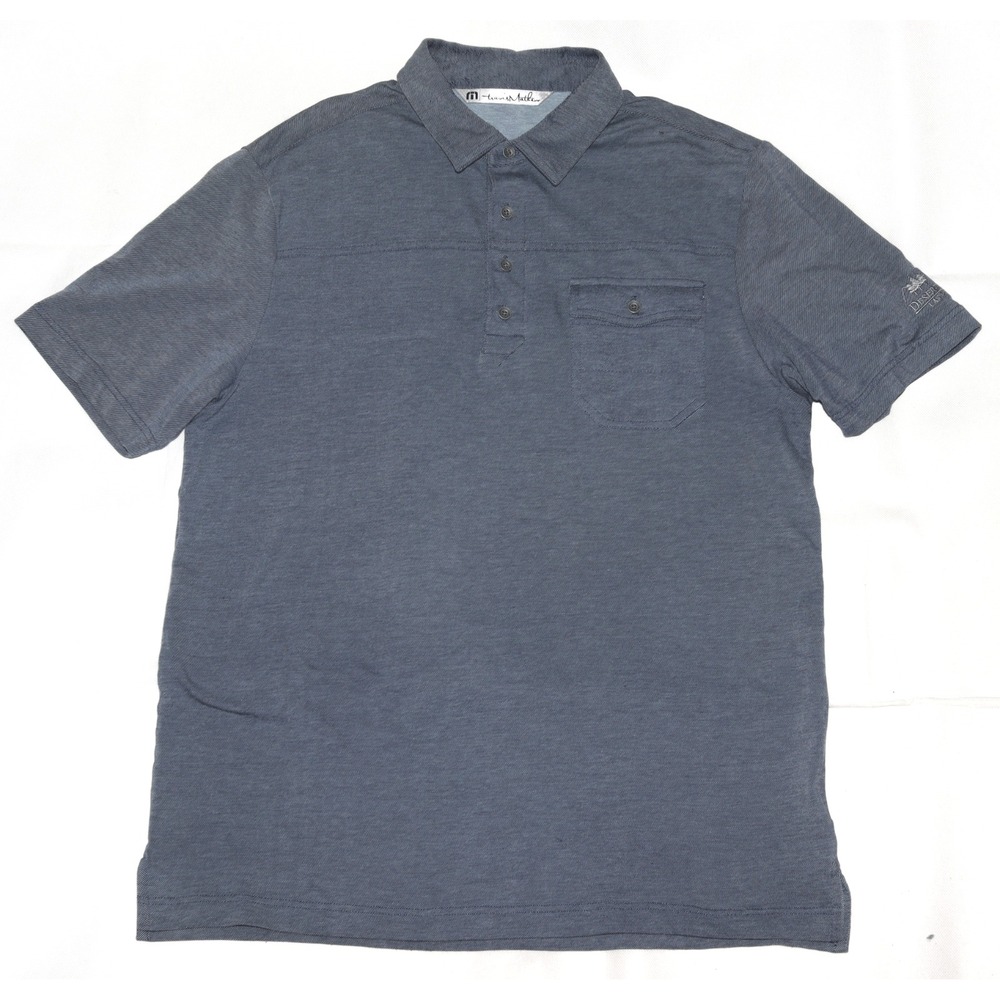 Travis Mathew "Desert Pines" Men's Short Sleeve Golf Polo Shirt Size Medium‎